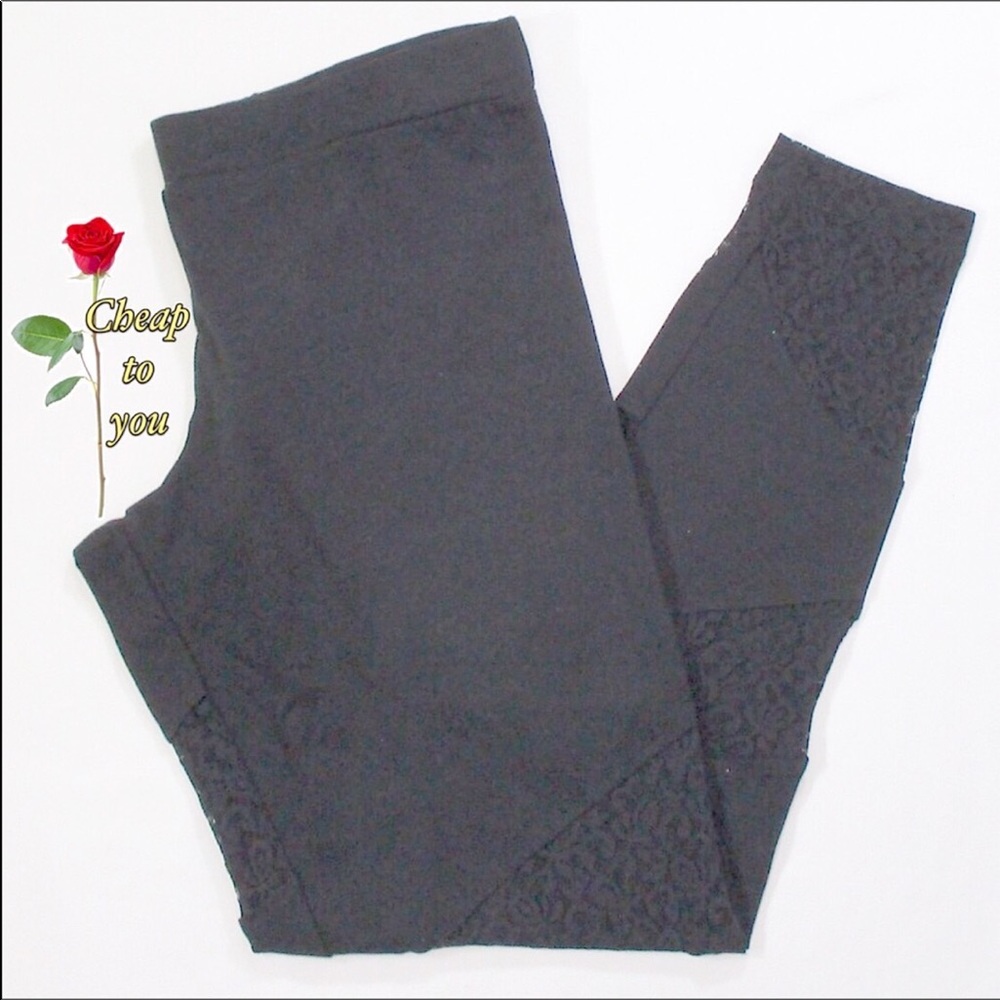🔥NWT🔥 TE AMO BLACK LEGGINGS SIZE LARGE